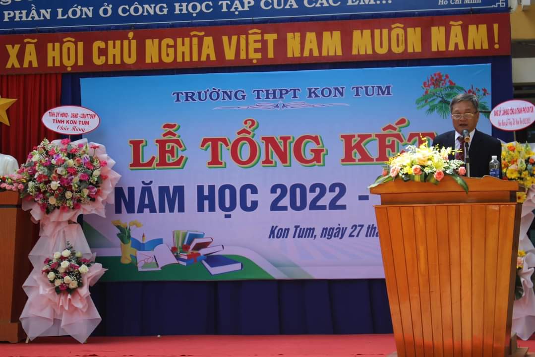 TRƯỜNG THPT KON TUM TỔNG KẾT NĂM HỌC 2022  - 2023